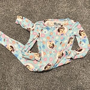 Rachel Floral Character Print Kids Footie